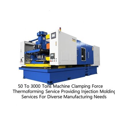 Custom Injection Molding Services With 50 To 3000 Tons Machine Clamping Force And Up To 30,000 Psi Injection Pressure Offering Custom Colors
