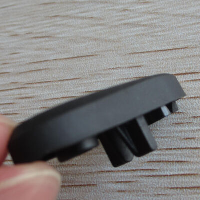 Custom Dual Shot Injection Molding, Electronic buttons, PC+TPE , durable, texture surface, black matt color,